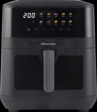 Hisense HAF2100DCD Friggitrice ad Aria Capacit� 7.7 Litri Potenza 2100 Watt Nero