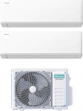 Hisense HAXU090AG + HAXU120AG + 2AMW42U4RGC Climatizzatore Inverter Dual Split 9+12 A++A++ Wifi 2AMW42U4RGC UniAir