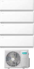Hisense HB20XU0AG+HB20XU0AG+HB25XU0AG+HB50BP0AG+4AMW81U4RJC Climatizzatore Quadri Split Inverter 7+7+9+18 WiFi 4AMW81U4RJC Uni HB