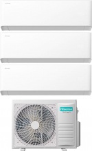 Hisense HB20XU0AG+HB25XU0AG+HB25XU0AG+3AMW72U4RJC Climatizzatore Trial Split Inverter 7+9+9 A++A+ WiFi 3AMW72U4RJC Uni HB