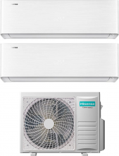 Hisense QH25+QH50+3AMW62U4RJC Climatizzatore Dual Split Inverter 9+18 WiFi 3AMW62U4RJC Energy Pro X