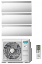 Hisense QK25+QK25+QK35+3AMW62U4RJC Climatizzatore Inverter Trial Split 9+9+12 Wifi 3AMW62U4RJC Air Master