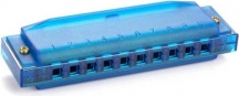 Hohner M110B Armonica Harp Do colore Blu  TRANSLUCENT