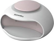 Homedics ND-H100WH Asciugatore Smalto per Unghie 2 in 1 colore Bianco e Rosa