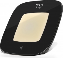 Homedics SCL B100 BK Bilancia Pesapersone Digitale Max 180 Kg in Vetro con Luci