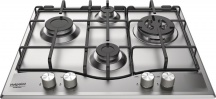 Hotpoint Ariston PCN 642 TIXHA Piano cottura 4 Fuochi incasso a gas L 60 cm Inox PCN642TIX