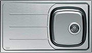 Hotpoint Ariston SN 86M1S (X) HA Lavello Cucina Incasso 1 Vasca Gocciolatoio 86 cm Inox SN86M1SX