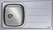 Hotpoint Ariston SN 86M1 (X) HA Lavello Cucina Incasso 1 Vasca Gocciolatoio 86 cm Inox SN86M1X