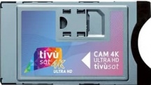 Humax 5001725 Modulo CAM CAM Tivùsat 4K Ultra HD con Tessera inclusa