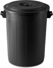 I.C.S. GARDEN 75 Pattumiera Bidone Spazzatura senza Coperchio 75 Lt
