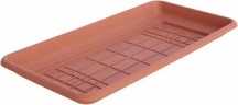 I.C.S. ICSSOT96 Sottovaso Rettangolare Plastica cm. 96x41x7 h