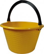 I.C.S. P41000+P41001 Cesto Agricolo Lt. 15 Giallo