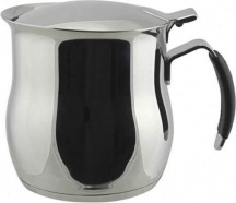 ILSA 0082A080ICC Bollilatte a Induzione in Acciaio Inox con Manico Coperchio cc 750 Omnia