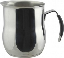 ILSA 0084A080ICL Bollilatte a Induzione in Acciaio Inox con Manico cc 750 Omnia