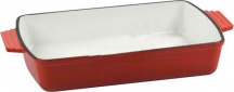 ILSA 04060230GCV Pirofila da Forno CeramicaGhisa Induzione Antiaderente 33x23 cm Normandie