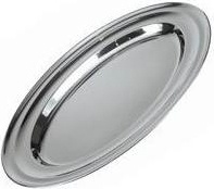 ILSA 1100030 Vassoio da portata ovale con bordo cm 30