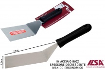 ILSA 21120000 Spatola Rettangolare cm 19 con Spes. Decrescente Tuttixuno