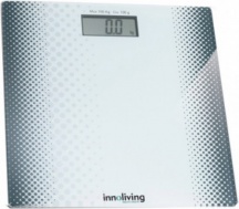 INNOLIVING INN-102 Bilancia pesapersone Digitale 180 Kg Ultraslim in Vetro