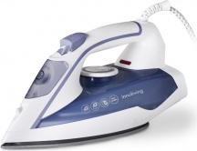INNOLIVING INN-679 Ferro da Stiro a Vapore 2400 Watt Vapore Verticale BluBianco