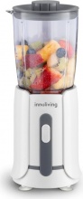 INNOLIVING INN-697 Frullatore con Bicchiere 0.5 Litri 300 Watt 4 Lame Bianco