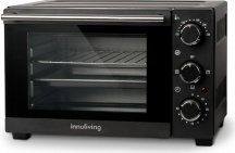 INNOLIVING INN-797 Fornetto Elettrico Capacit� 15 Litri 1200 Watt con Timer Nero