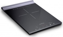 INNOLIVING INN-873 Fornello Elettrico Induzione 1 Piastra 1800 W in Vetro Nero