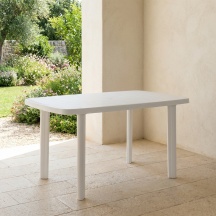 IPAE PROGARDEN FARO ANTRACITE Tavolo da Giardino Ovale Polipropilene 137x85x72 cm Antracite