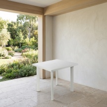 IPAE PROGARDEN FIOCCO-ANTRAC Tavolo da Giardino Polipropilene 80x75x72 cm Antracite Fiocco