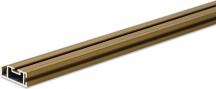 IRS 1026172500 Profilo Altezza 250 cm per Zanzariera Modello Clarissa Marrone