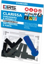 IRS 8035210000000 Set Accessori Zanzariera 4 AngoliRotella Compatibile con Modello Clarissa