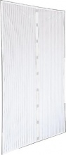 IRS ZM2144025016 Zanzariera In Poliestere con Magneti Per Porta 140x250 Bianco