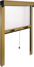 IRS ZV06114025062 Zanzariera rullo verticale finestra cm. 140x250 Bronzo