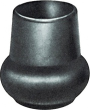 IVARS 111115601N Sottopiedi a Pera Neri per Tubo mm 38 Pezzi 25