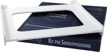 I-Genio 998 Kit Sovrapposizione Lavatrice Asciugatrice Universale Poliuretano