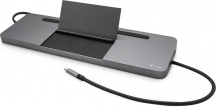 I-Tec C31FLATDOCKPDPRO Metal USB-C Ergonomic 4K 3X Display Docking Station + Power Delivery 85 W C31FLA
