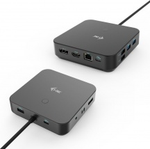 I-Tec C31TRI4KDPDPRO100 USB-C HDMI Dual DP Docking Station 100 W