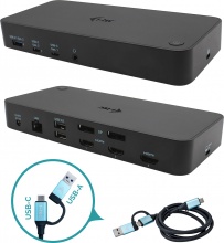 I-Tec CATRIPLEDOCKPDPROIT USB 3.0  USB-C  Thunderbolt 3x 4K Docking Station