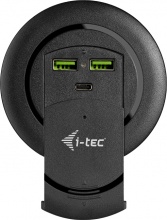 I-Tec CHARGER96WD Built-In Desktop Fast Charger USB-C Pd 3.0 + 3X USB 3.0 Qc3.0