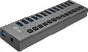 I-Tec U3CHARGEHUB13 Hub USB Caricabatterie per dispositivi mobili Grigio Interno