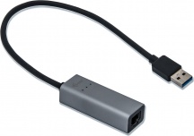 I-Tec U3METALGLAN Metal scheda di rete e adattatore Ethernet 1000 Mbits
