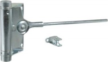 Ibfm 4391650 Set 4 Chiudiporta a Molla Triumph per Porte fino a 25 Kg Zincato