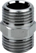 Idro Bric 137012 Raccordo nipple doppia vite 12 " M ottone cromato