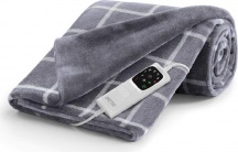 Imetec 16775 Termocoperta Coperta elettrica 150 x 90 cm 150 watt Plaid Grigio Adapto