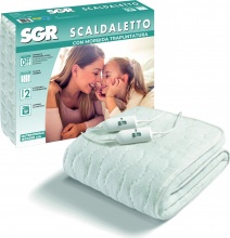 Imetec 16804 Termocoperta Matrimoniale Coperta elettrica 160x150 cm Lavabile SGR M