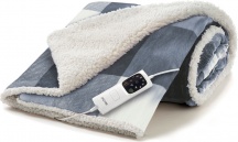Imetec 26031 CaldoPlaid Termocoperta Plaid Coperta Elettrica 160x120 cm Grigio