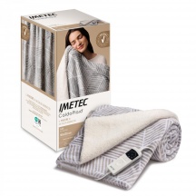 Imetec 26208 CaldoPlaid Termocoperta Elettrica Adapto Plus Velvet&Sherpa 160x120 cm