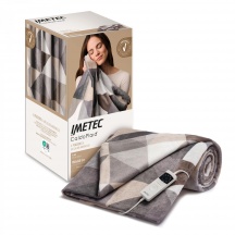 Imetec 26209 CaldoPlaid Termocoperta Elettrica Adapto Plus Velvet 140x180 cm