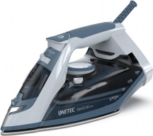 Imetec 9052 Ferro da Stiro Vapore 2200W 250ml Vapore Verticale Blu Zerocalc Plus