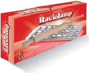 Imperia 308 Stampo per Dolci Ravioli Alluminio 36 Posti con Mattarello Raviolamp