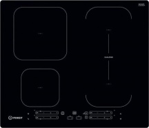 Indesit IB 65B60 NE Piano Cottura Induzione 4 Fuochi 60 cm Vetroceramica Nero